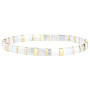 KELITCH Nouveau Miyuki Tila Beaded Bracelet Charm Bracelet Élastique Empilable Wrap Bracelet Femme Bijoux