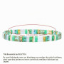 KELITCH Star Charm Bracelet Tila Stretch Bracelet Femme Amitié Bracelet Bijoux