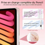 MoKo Coque pour iPad Mini 7 A17 Pro 2024, iPad Mini 6e Gén 2021 8,3 Pouces | Pour iPad Mini Coque avec Porte-Stylet, Léger Étui 