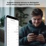XNY Alarme Maison sans Fil Intelligent WiFi avec Caméra Surveillance Extérieure et Caméra Surveillance Intérieure, Système Alarm