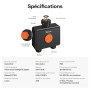 SONOFF SWV-ZF2E Hydro DUO Minuteur d'arrosage Zigbee 2 Zones, entrée en Laiton, IP65, Alimentation Type-C et 4 Piles AA, Adaptat