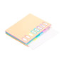 Viquel - Trieur Document A4 avec 8 Compartiments Rainbow Pastel Beige
