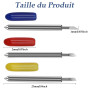 VEGCOO 40PCS Lames à Découper de Remplacement Compatible avec Cricut Explore Air 2/Air 3/Maker 3/Expression, Lames de Coupe 30/4