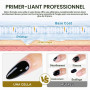 UNA GELLA Nail Prep Déshydrateur & Primer Set 15ML | Déshydrateur & Primer Ongles Sans Acide, Kit Pro pour Acrylique, Gel UV & P