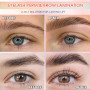 Kit Rehaussement de Cils, 2026 Rehaussement Cils, Professionnel Set Semi-Permanent de Cils à Friser Naturelles Lash Lift Kit, 6-