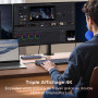 UGREEN Revodok Pro 3121 Hub USB C 12 en 1 Docking Station Triple Affichage | Double HDMI 4K60Hz, 1 DisplayPort 4K120Hz, 10Gbps, 