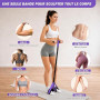 Bande Élastique Musculation Antidérapante Bande de Résistance | Sport Maison Femme Abdos Musculation Appareil Fitness Materiel p