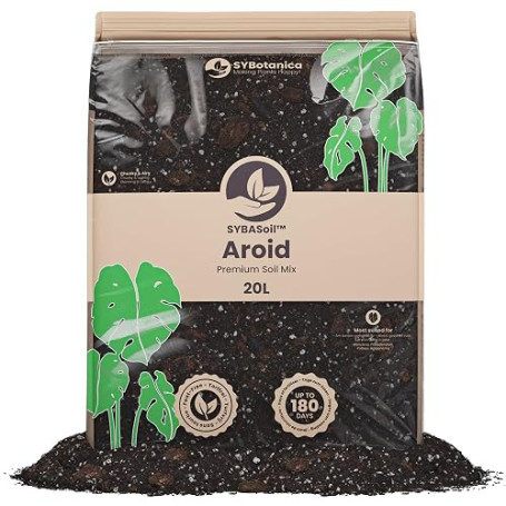 Sybotanica Terreau Monstera 20 L, substrat Coco sans Tourbe