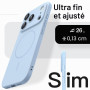 JETech Coque Magnétique Fine pour iPhone 18 Pro, Glacier | Ultra-Fine Léger, Compatible avec MagSafe, Prise Antidérapante, Prote