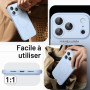 JETech Coque Magnétique Fine pour iPhone 18 Pro, Glacier | Ultra-Fine Léger, Compatible avec MagSafe, Prise Antidérapante, Prote