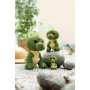 Peluche GLUBSCHIS Dino Tyrannosaurus Rex Xert 15cm Vert - Peluche Douce et Durable, Mignonne Peluche à câliner, pour Jouer, pour