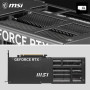 MSI NVIDIA GeForce RTX 5080 16G Inspire 3X OC Black Carte Graphique | 16 Go GDDR7 (30 GB/s, 256-bit), PCIe 5.0, triple ventilate