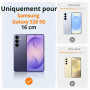 Oududianzi-Coque pour Samsung Galaxy S26 5G Silicone Liquide, Bleu Nuit | Intérieur Microfibre, Housse Protection Antichoc, Étui
