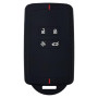 Coques de Clé Renaul-t Clio, Coque en Silicone de Voiture - 4 Boutons-Blau | pour Renaul-t Clio Megane Koleos Kadjar Kangoo Twin