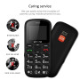 artfone CS181 Noir - GSM Téléphone Senior Portable Débloqué avec Grandes Touches丨Bouton SOS丨Double SIM丨USB-C丨Radio FM丨Téléphone 