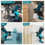 Kit de Pistolet à Peinture Electrique de 600 W, avec Réservoir de 1,2 L, 3 Buses et 3 Modes de Pulvérisation. Convient pour Les