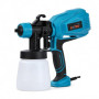 KATSU Pistolet de Peinture Électrique 400W 800ml avec 3 Buses et 3 Modes de Pulvérisation pour Clôtures, Murs, Plafonds, Traitem