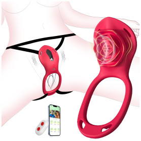 Vibromasseurs Feminin Clitoridien Oeuf Vibrant Femme à Distance Sextoy | 10 Modes Vibro Avec Telecommande App Sex Toys Couple Go
