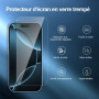 NEW'C Verre Trempé pour iPhone 18 Pro Max 6,9 Pouces,Vitre Protection Écran | Lot de 3, Transparent, 6,9 pouces, Outil d'install