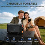 Démarreur de Batterie Auto Portable avec compresseur, Compatible véhicules Essence et Diesel 1,5L à 8L (Batteries 12V), gonflage