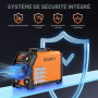 SOARFLY Poste à souder à électrodes ARC 250 A avec indicateur LED, double tension 110 V/220 V IGBT Inverter Poste à souder porta