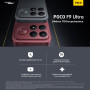 POCO F9 Ultra, Smartphone 16+512 Go, Noir, Batterie 8050 mAh, Charge 100 W | Snapdragon® 8 Elite Gen 5, VisionBoost D8, écran AM