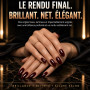SOLAYA LumiCore™ Lampe UV Ongles Gel, Sans Fil & Secteur, Sèche-Ongles Rapide pour Vernis Semi-Permanent, 4 Minuteries, Capteur 