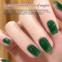 BORN PRETTY Vernis Gel Semi Permanent Transparent 6 Couleurs 7ml | Nuances automne hiver ambre cristal translucide rouge brun or