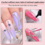 Makartt Rhinestone Glue Gel 30g 3D Nail Art, Adhésif Super Fort pour Strass | Colle Adhésive Super Forte Strass Bijoux Décoratio