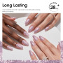 CANNI Vernis Gel Semi Permanent 6 Couleurs Pailleté 9ml | Pailleté Sarcelle Vert Bleu Gris Rose Violet UV LED Soak Off Gel Nail