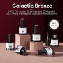 Modelones Vernis Semi Permanent,Vernis Gel UV Semi Permanent Paillettes Nude Rouge Brun Étincelles 6 Couleur Vernis à Ongles Soa