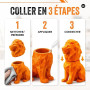 Colle Impression 3D Liquide 50 g - Super Glue Filament PLA ABS PETG TPU | dosage précis, transparente, imperméable, résiste à la