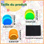 Echehi Balles Sensorielles Texturées, Lot de 3 Balles Anti Stress pour Adultes et Enfants, Fidget Toys pour Anxiété, TDAH, Autis