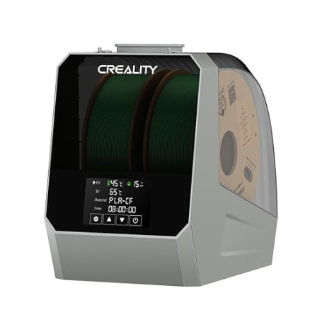 Creality Space Pi Plus Sèche-filament, Boîte de Séchage de Filament pour Imprimante 3D à 2 Bobines avec Ventilateur Intégré, Dés