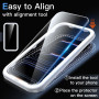 JETech Verre Trempé pour iPhone 18 Pro/17 Pro, Lot de 3 | 9H Protection D'écran, Transparent HD, Protection Anti-Rayures, Outil 