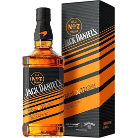 Jack Daniel’s x McLaren Édition Limitée - (Année aléatoire) - Whisky Américain Iconique - Filtré sur charbon de bois d'érable -