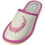 APREGGIO Chaussons Femme Cuir – Pantoufles Fait Main Confort – 36–41