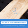 meite Agrafes 140/12 mm, Galvanisées Agrafes Type G T50-1 512 pièces, Couronne 10,5 mm, Heavy Duty Agrafes pour Agrafeuse G 140,