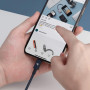 RAMPOW Cable iphone MFi Certifié Cable USB C vers Lightning Nylon Tressé 1M | Charge Rapide, Chargeur iPhone Power Delivery 3.0 