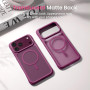 ORNARTO Coque pour iPhone 18 Pro Max (6,9") (Bordeaux) | Compatible avec MagSafe, Haute Protection Anti-Choc Militaire, Design à
