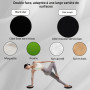 OMCGG Lot de 2 Disques de Glisse Fitness Double Face, Sliders de Musculation Polyvalents pour Entraînement Complet du Corps Acce