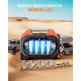 ETENWOLF S6 19200mAh Compresseur à Air Portatif - 11,03 Bar Pompe à Air Électrique - Pompe à Velo Electrique - Numérique 7 Modes