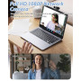 Webcam 1080P, Full HD Camera PC avec Microphone, Grand Angle 90 ° 30fps | Web Cam USB, Autofocus Micro Antibruit, Caméra USB Plu