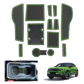 GAFAT Compatible avec Opel Mokka B Mokka-e 2021-2025 2026 Tapis Antidérapants, Accessoires Facelift Mokkα B Tapis en Caoutchouc