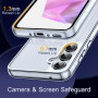 JETech Coque pour Samsung Galaxy A35, Transparent | Anti-Jaunissement, Antichoc, Dos PC Rigide Résistant aux Rayures, Étui Houss