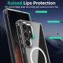 Ones Coque Magnétique pour Galaxy S25 Ultra Transparente, Compatible avec MagSafe, Airbags Antichoc Qualité Militaire, Protectio