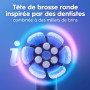Oral-B Brosse à Dents Electrique iO 2 avec 1 Brossette de Rechange, Rose | 3 Modes de Brossage dont Douceur, Capteur de Pression