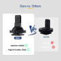 JJC Adaptateur à vis pour sabot froid pour appareil photo DJI Mic 1 - Sabot de flash monté avec filetage de trépied 1/4-20