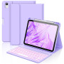 aMZCaSE pour iPad A16 10/11e génération avec Clavier 11/10,9 Pouces(2025/2022),Clavier sans Fil Amovible avec rétroéclairage 7 C