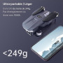 Drone GPS avec caméra 4K UHD pour adultes, 90 min de vol longue durée, moteur brushless, résistance au vent, suivi auto, retour